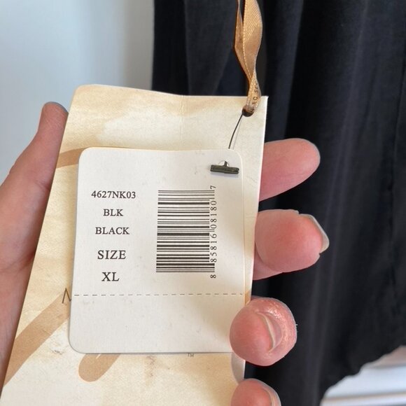 Black XL Miraclebody by Miraclesuit Tunic with smoothing underlayer BNWT - Picture 6 of 16